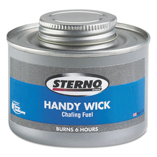 Sterno Handy Wick Chafing Fuel  Can  Methanol  Six-Hour Burn  24 Carton (STE10368)