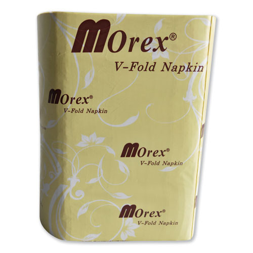 GEN Premium V-Fold Pop-Up Dispenser Napkin  6 5 x 5  Brown  6 000 Carton (TEHVFN60002K)