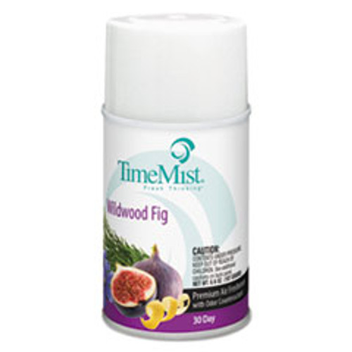 TimeMist Premium Metered Air Freshener Refill  Wildwood Fig  6 6 oz Aerosol  12 Carton (TMS1048493)