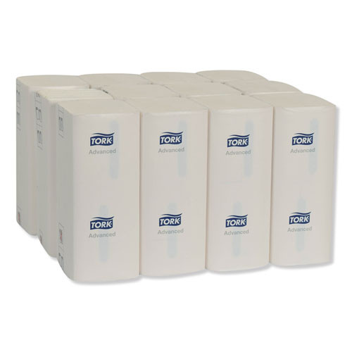 Tork PeakServe Continuous Hand Towel  7 91 x 8 85  White  410 Wipes Pack  12 Packs Carton (TRK105065)