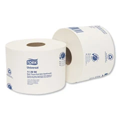 Tork Universal Bath Tissue Roll with OptiCore  Septic Safe  1-Ply  White  1755 Sheets Roll  36 Carton (TRK112990)