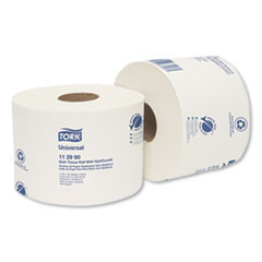 Tork Universal Bath Tissue Roll with OptiCore  Septic Safe  1-Ply  White  1755 Sheets Roll  36 Carton (TRK112990)