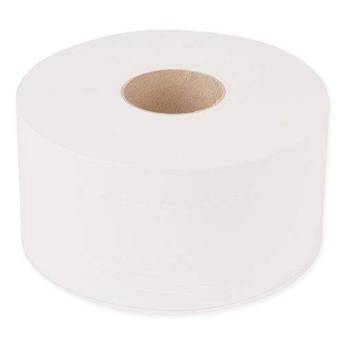 Tork Advanced Mini-Jumbo Roll Bath Tissue  Septic Safe  2-Ply  White  3 48  x 751 ft  12 Rolls Carton (TRK12024402)