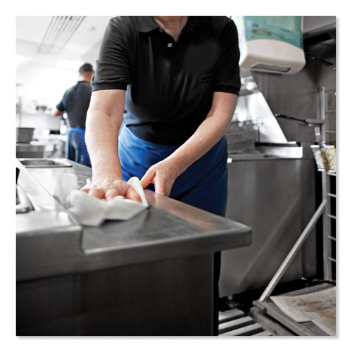 Tork Multipurpose Paper Wiper  9 25 x 16 25  White  100 Box  8 Boxes Carton (TRK192127)