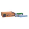 Tork Low-Lint Cleaning Cloth  15 4 x 12 8  Blue  80 Bag  5 Bags Carton (TRK192578)