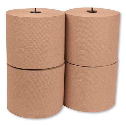 Tork Basic Paper Wiper Roll Towel  7 68  x 1150 ft  Natural  4 Rolls Carton (TRK291350)