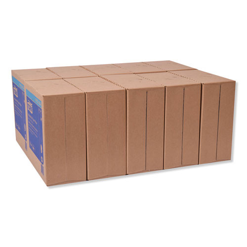 Tork Industrial Paper Wiper  4-Ply  8 54 x 16 5  Blue  90 Towels Box  10 Box Carton (TRK440245A)