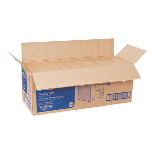 Tork Heavy-Duty Cleaning Cloth  8 46 x 16 13  White  80 Box  5 Boxes Carton (TRK5301755)