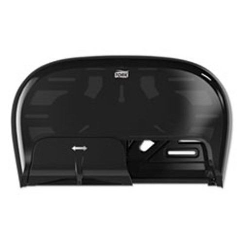 Tork High Capacity Bath Tissue Roll Dispenser for OptiCore  16 62 x 5 25 x 9 93 Black (TRK565528)