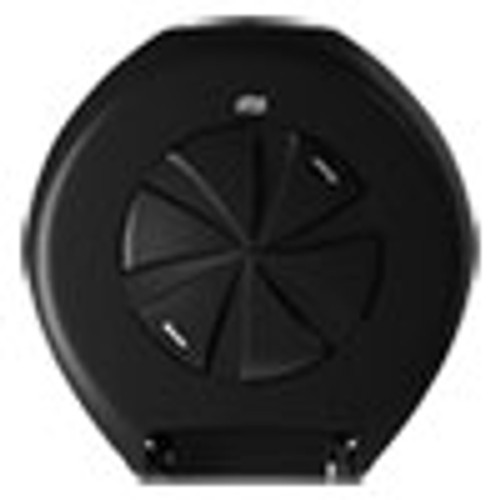 Tork 3 Roll Bath Tissue Roll Dispenser for OptiCore  14 12 x 6 31 x 14 56  Black (TRK565828)