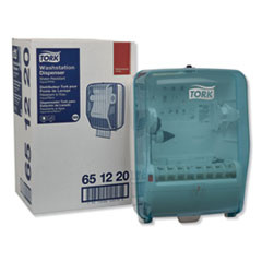Tork Washstation Dispenser  12 56  x 18 09  x 10 57   Aqua White (TRK651220)