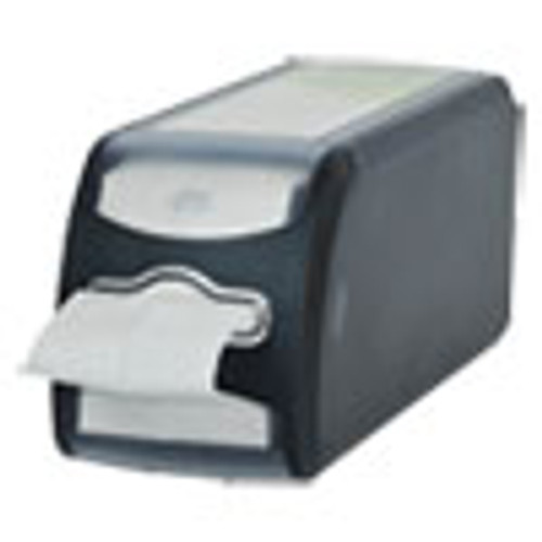 Tork Xpressnap FitA   Napkin Dispenser  Countertop  4 8 x 12 8 x 5 6  Black (TRK7432000)