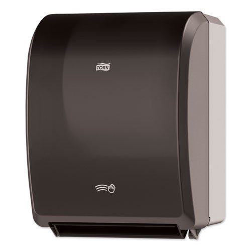 Tork Electronic Hand Towel Roll Dispenser  12 32 x 15 95 x 9 32 Black 7 5  Roll  1 Carton (TRK771728)