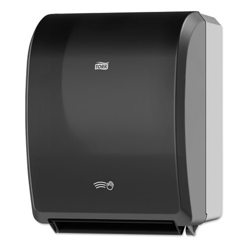 Tork Electronic Hand Towel Roll Dispenser  12 32 x 15 95 x 9 32  Black  8  Roll  1 Carton (TRK771828)