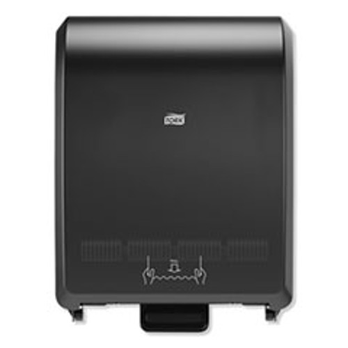 Tork Mechanical Hand Towel Roll Dispenser  12 32  x 9 32  x 15 95  H80 System  Black (TRK772828)