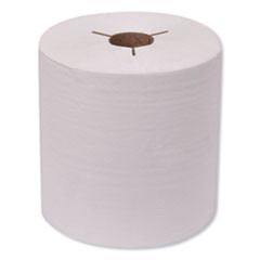 Tork Universal Hand Towel Roll  Notched  8  x 800 ft  Natural White  6 Rolls Carton (TRK8031400)