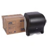 Tork Hand Towel Dispenser  Plastic  8  x 9 12  x 14 39   Translucent Smoke (TRK86ECO)