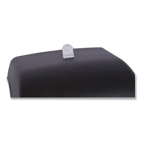 Tork Hand Towel Dispenser  Plastic  8  x 9 12  x 14 39   Translucent Smoke (TRK86ECO)