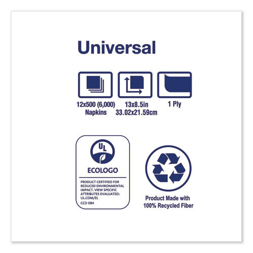 Tork Xpressnap Interfold Dispenser Napkins  1-Ply  13 x 8 5  Natural  500 PK  12PK CT (TRK908EX)