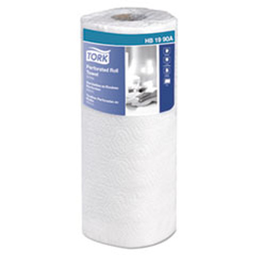 Tork Universal Perforated Towel Roll  2-Ply  11 x 9  White  84 Roll  30Rolls Carton (TRKHB1990A)