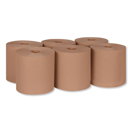 Tork Hardwound Roll Towel  7 88  x 1000 ft  Natural  6 Rolls Carton (TRKRK1000)