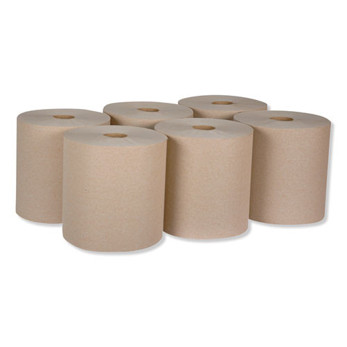 Tork Universal Hardwound Roll Towel  7 88  x 800 ft  Natural  6 Carton (TRKRK800E)