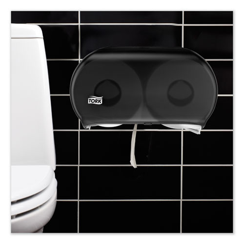 Tork Universal Jumbo Bath Tissue  Septic Safe  2-Ply  White  3 48  x 1 000 ft  12 Carton (TRKTJ0922A)