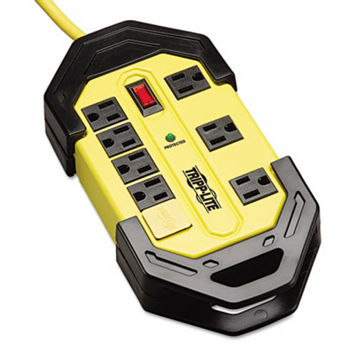 Tripp Lite Protect It  Industrial Safety Surge Protector  8 Outlets  12 ft  Cord  1500 J (TRPTLM812SA)