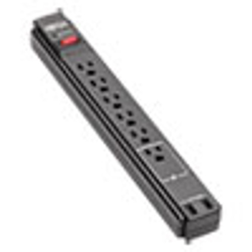Tripp Lite Protect It  Surge Protector  6 Outlets  6 ft Cord  990 Joules  Black (TRPTLP606USBB)