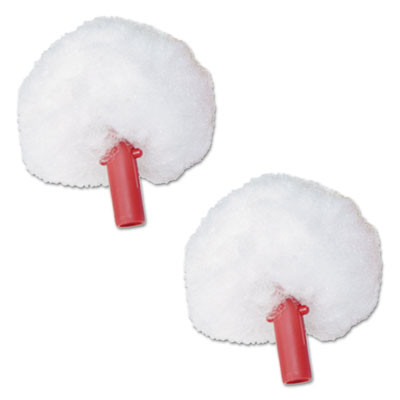 Unger ErgoToilet Bowl Brush Replacement Swab Head  White (UNGBSRHR)