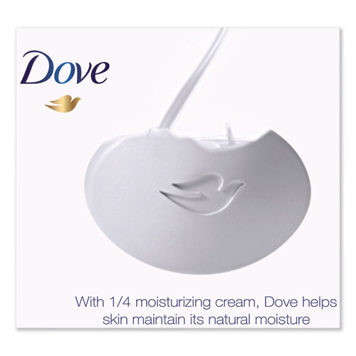 Dove White Beauty Bar  Light Scent  3 17 oz  3 Pack (UNI04090PK)