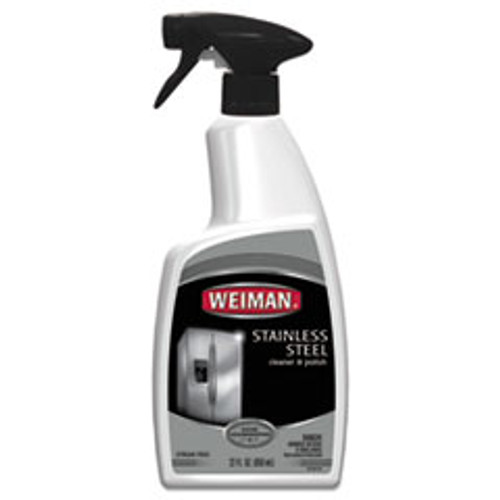WEIMAN Stainless Steel Cleaner and Polish  Floral Scent  22 oz Trigger Spray Bottle (WMN108EA)