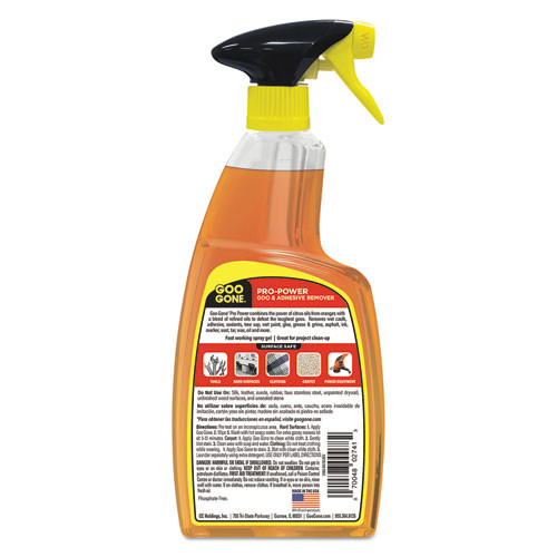 Goo Gone Pro-Power Cleaner  Citrus Scent  24 oz Bottle  4 Carton (WMN2180A)