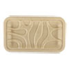 World Centric Fiber Trays  PLA Lined  PFAS Free  8 3 x 4 9 x 0 7  Natural  500 Carton (WORTRSC17SLLF)