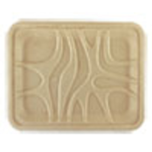 World Centric Fiber Trays  PLA Lined  PFAS Free  9 1 x 7 1 x 0 7  Natural  500 Carton (WORTRSC4SLLF)