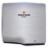 WORLD DRYER SLIMdri Hand Dryer  Stainless Steel  Brushed (WRLL973A)