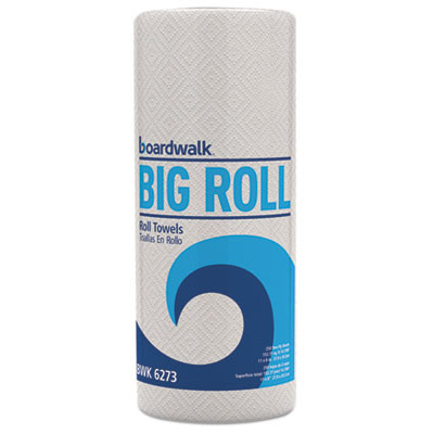 Boardwalk Perforated Paper Towel Roll 2-Ply White 11 x 8 1/2 250/Roll 12 Rolls/Carton