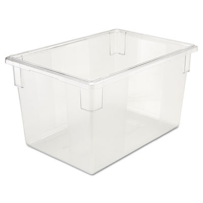 Rubbermaid Commercial Food/Tote Boxes, 21.5gal, 26w x 18d x 15h, White