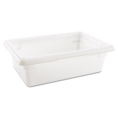 Rubbermaid Commercial Products 3509WHI Food & Tote Boxes 3.5 gal. - White