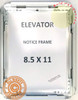 Elevator Notice Frame