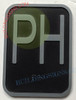 ELEVATOR PENTHOUSE FLOOR Signage- ELEVATOR JAMB PLATE PENTHOUSE Signage -THE IRON LINE