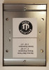 Elevator Permit  Compliance Frame-Stainless Steel