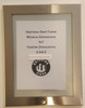 Elevator Permit  Compliance Frame Stainless Steel