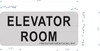 Elevator Room Sign -The Mont Argent Line.