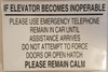 Elevator Signage