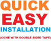 EXIT  Commercial Sign with braille and raised letters --The Sensation line