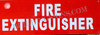 FIRE EXTIGNSHER Sign