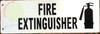 FIRE EXTINGNISHER SIGN -Two-Sided/Double sided Projecting, Corridor and Hallway Sign -The Hallway Line