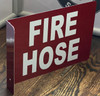 FIRE Hose Projection  Compliance Sign- FIRE Hose 3D  Compliance Sign -ESPECTADORA LINE