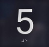 elevator floor 5 jambe plate 5 black